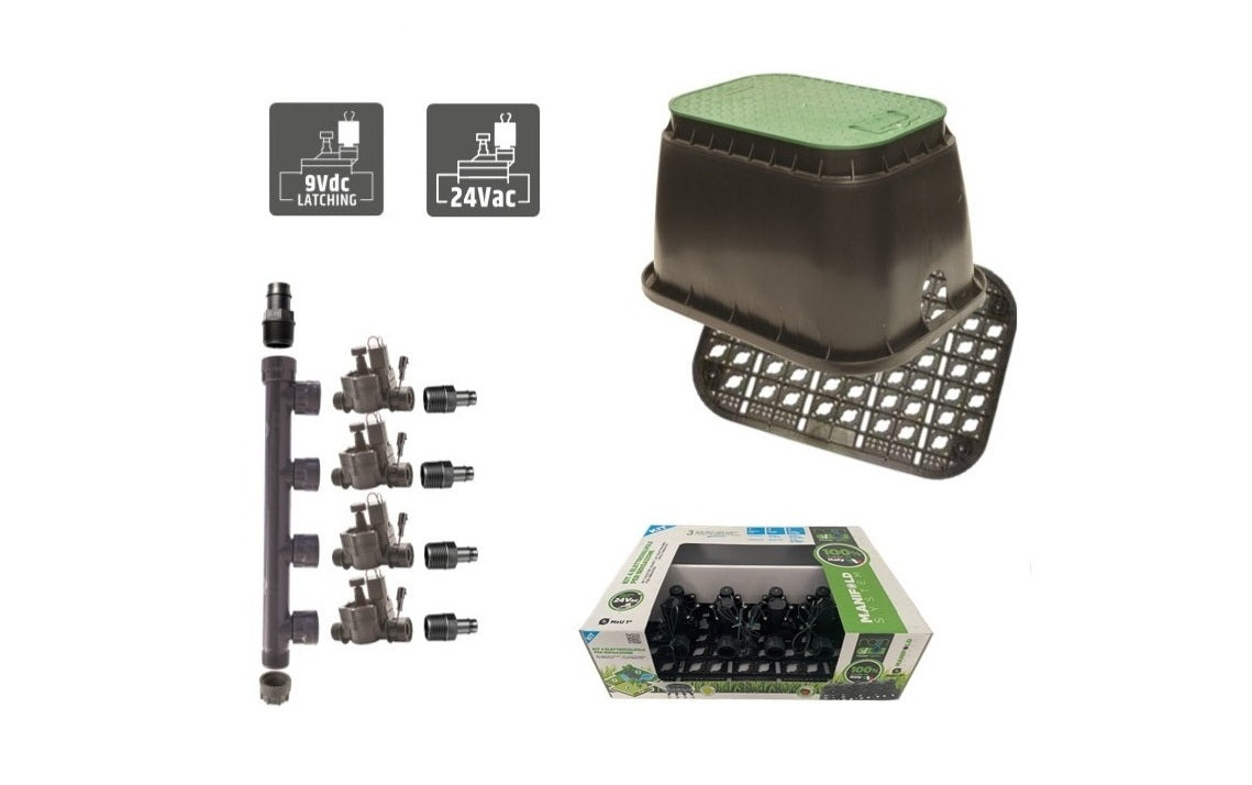 Valve Box Kits with Solenoid Valves