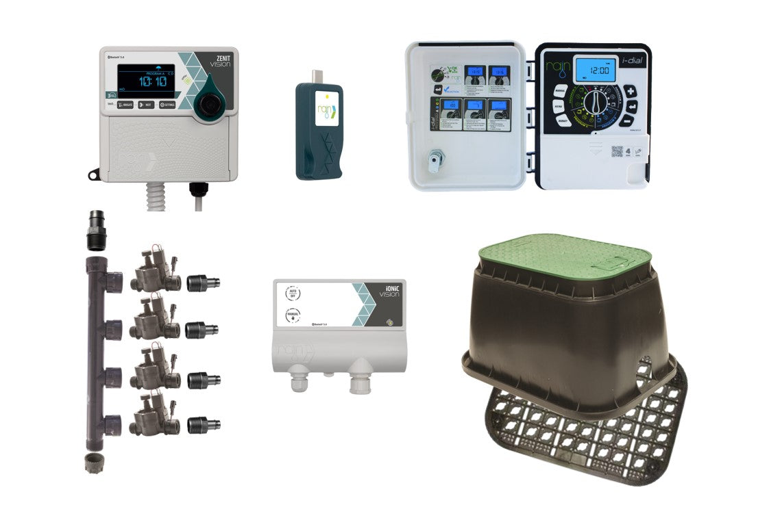 Smart Valve Boxes Kits with AC Controllers