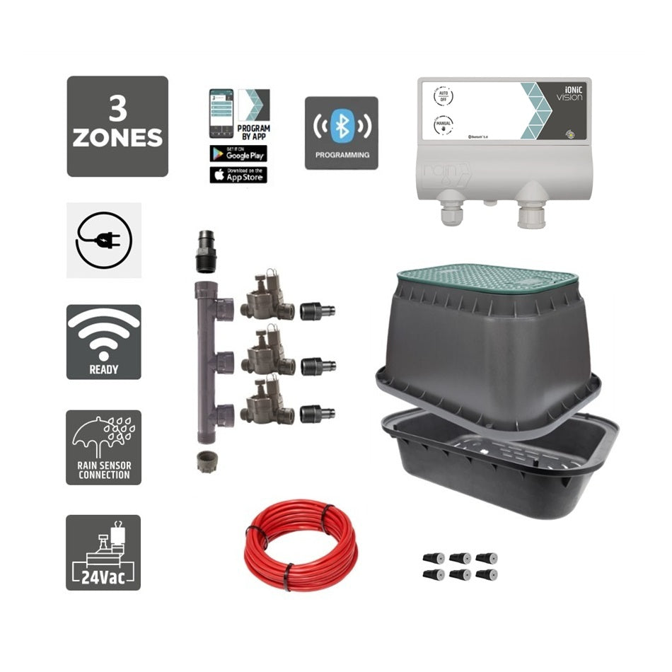Smart Valve Box Kits with Bluetooth / Wi-Fi Ready AC Controller