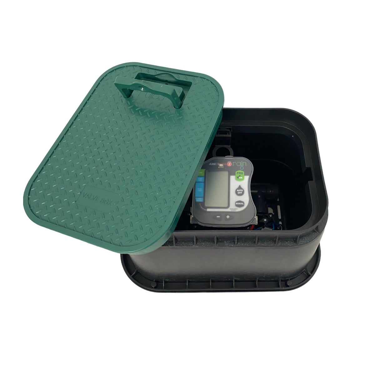 2 Zone Smart Valve Box Kit with Rain Amico Pro Controller - Irrigation Easy