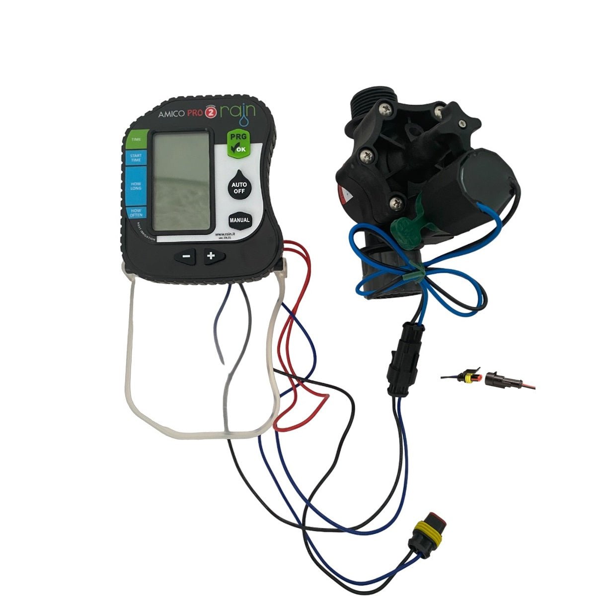 2 Zone Smart Valve Box Kit with Rain Amico Pro Controller - Irrigation Easy