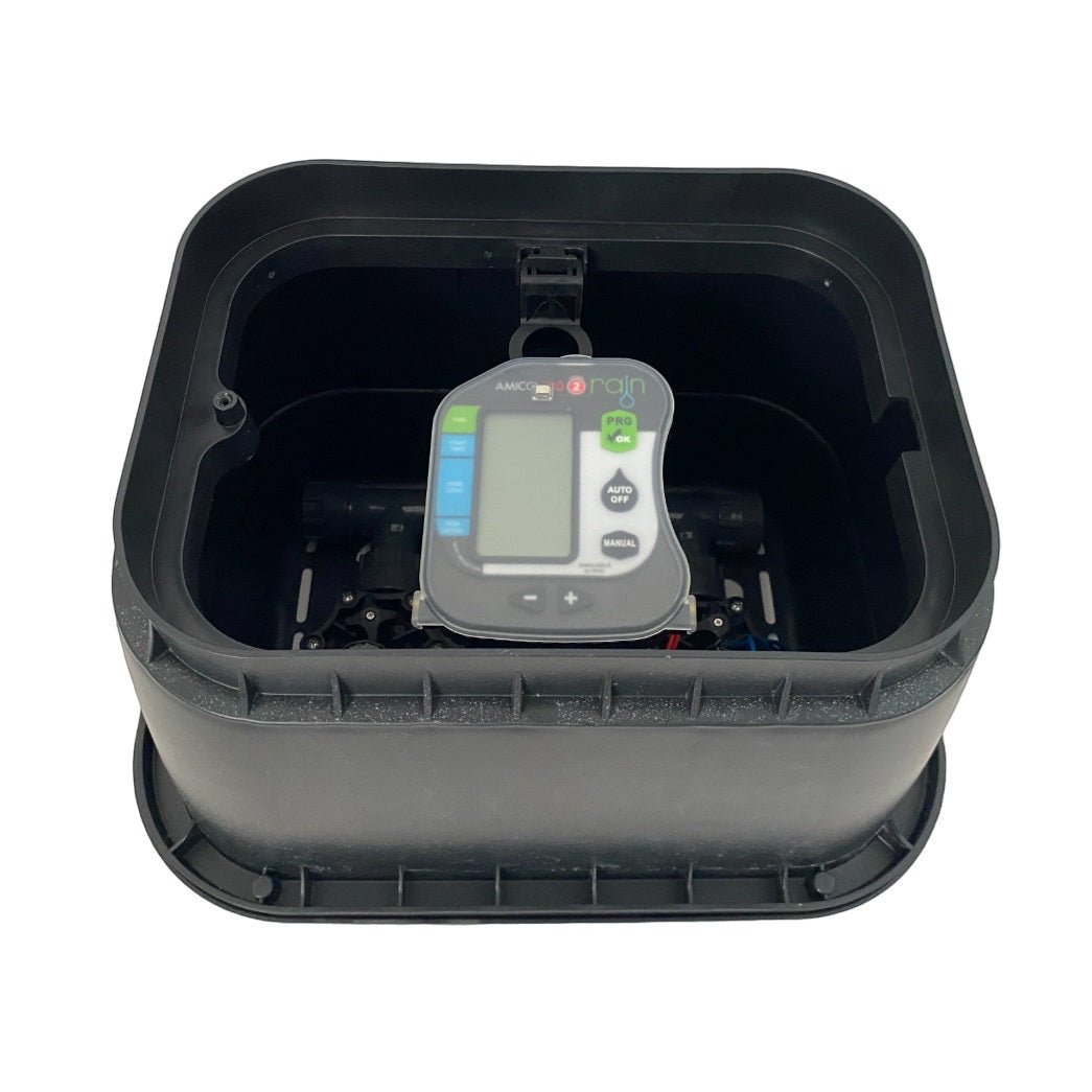 3 Zone Smart Valve Box Kit with Rain Amico Pro Controller - Irrigation Easy