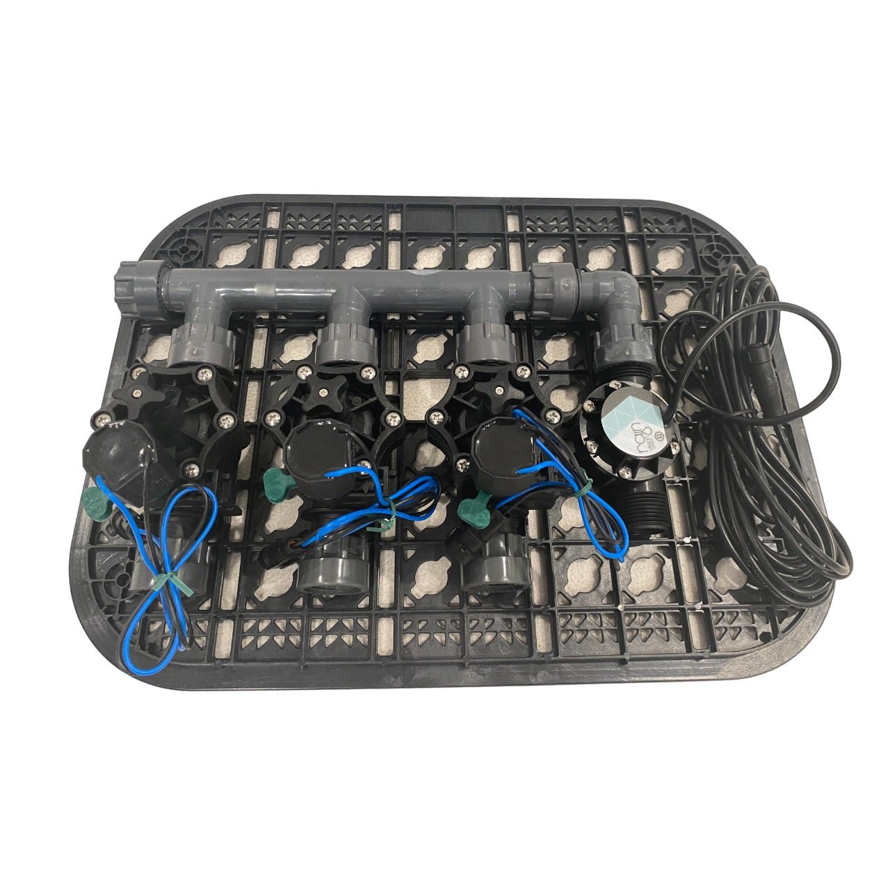 3 Zone Smart Valve Box Kit with Rain Pure Vision Bluetooth Controller - Irrigation Easy