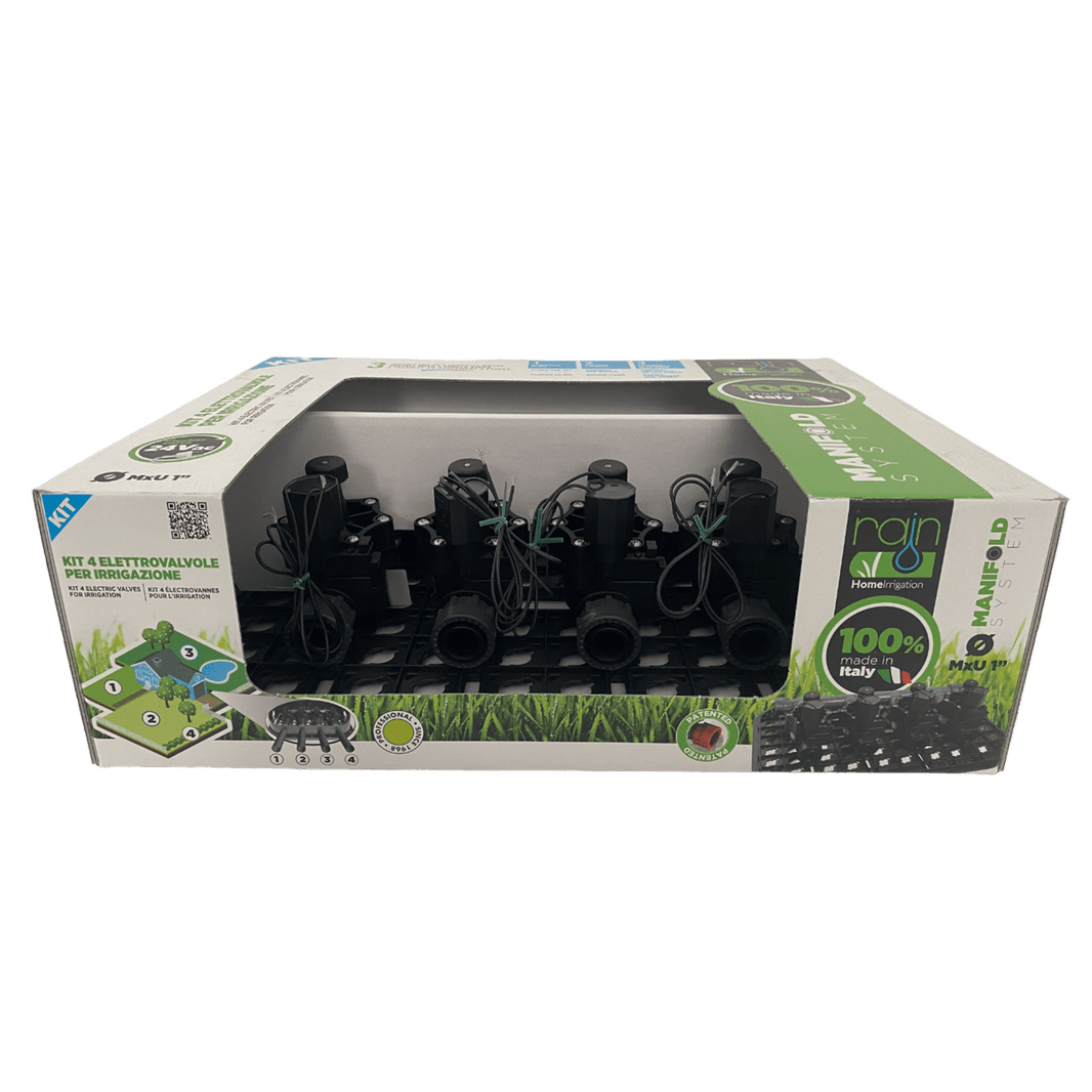 Irrigation Solenoid Valve - 4 Zone Pre-assembled Rack Kit 113 with 4 RN ...