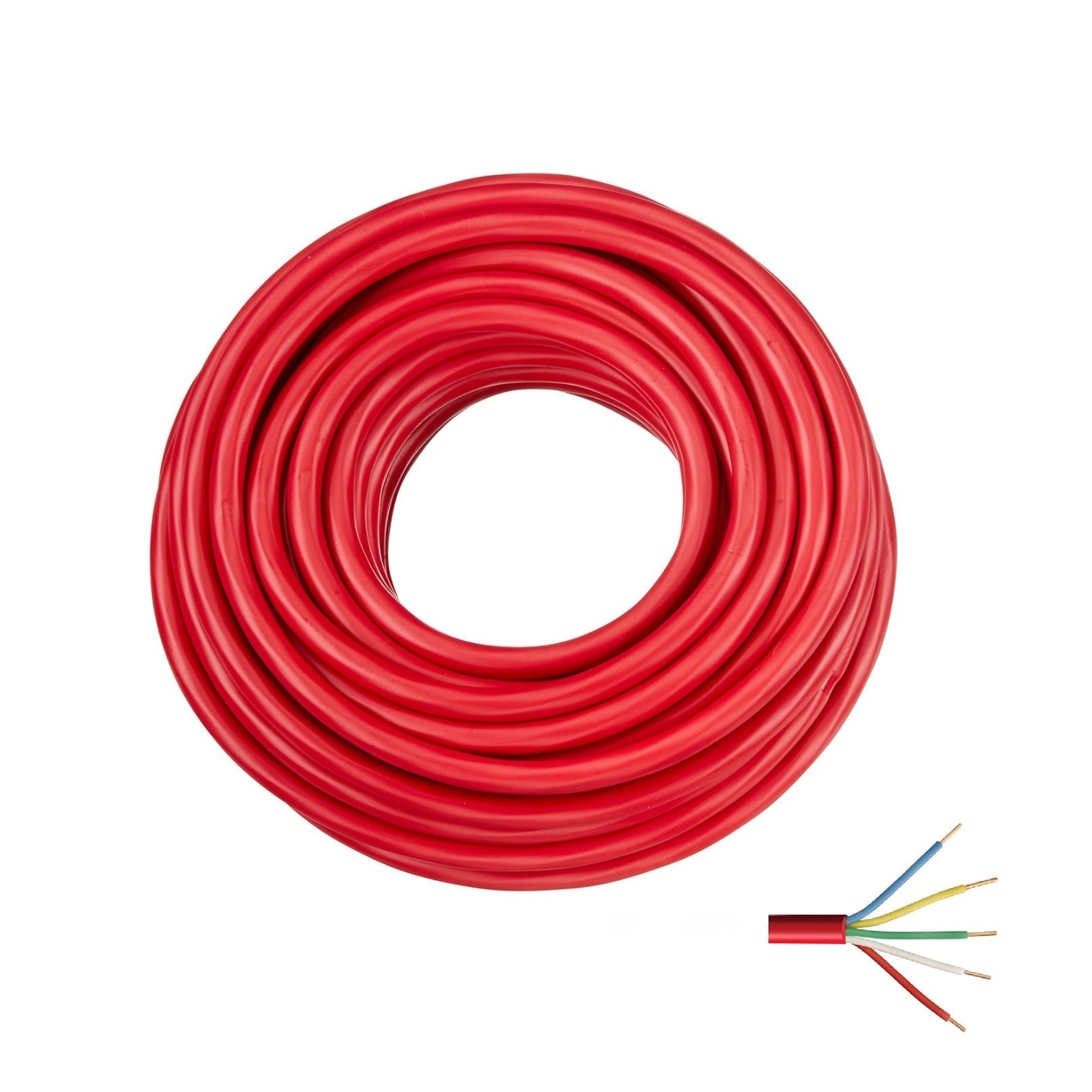 5 Core Low Voltage Irrigation Cable 0.5mm - 10 Meter - Irrigation Easy