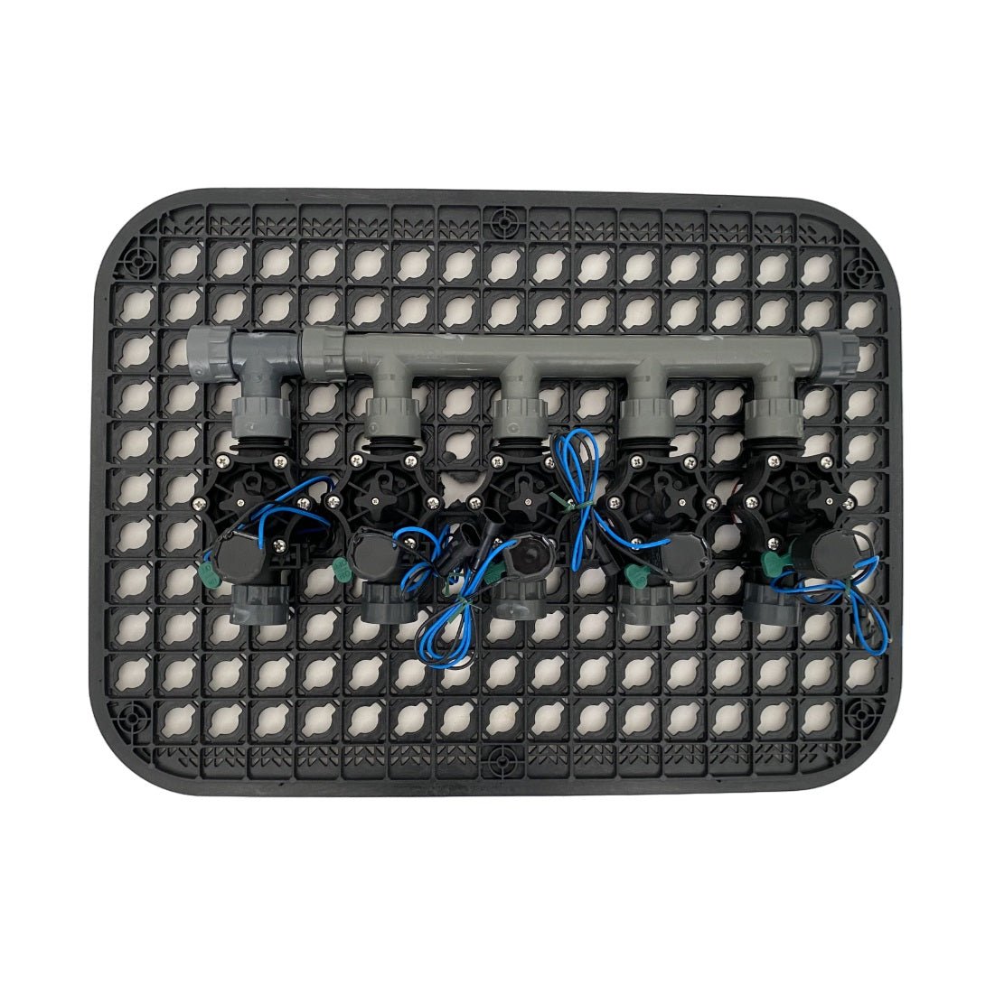 5 Zone Smart Valve Box Kit with Rain I - Dial R Controller - Irrigation Easy