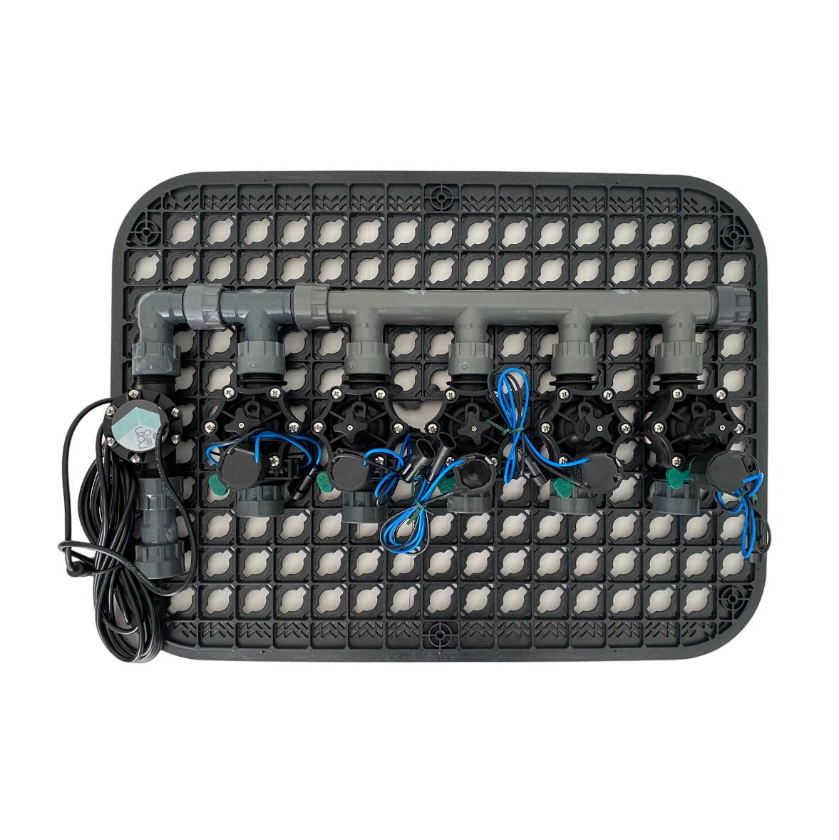 5 Zone Smart Valve Box Kit with Rain Pure Vision Bluetooth Controller - Irrigation Easy