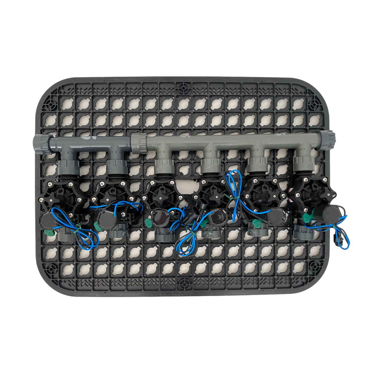 Rain 6 Zone Valve Box Kit - 24VAC Valves