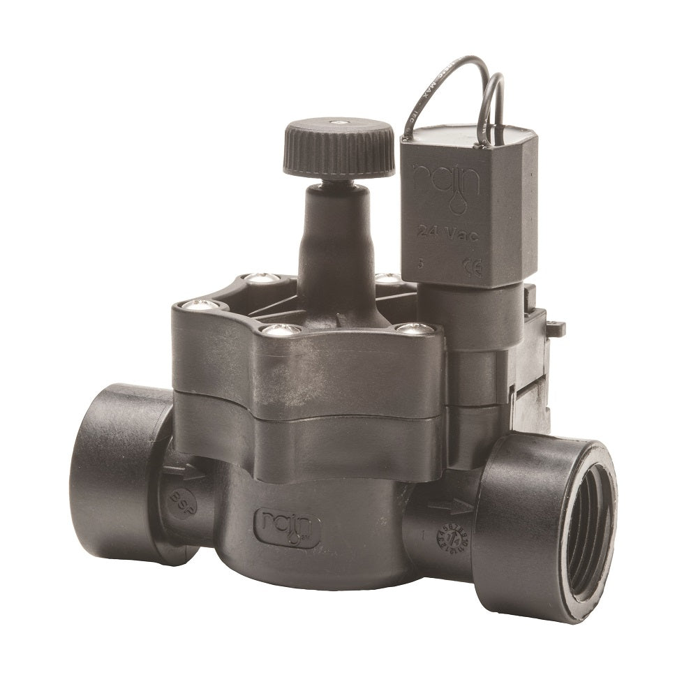 RAIN RN155 PLUS Solenoid Valve 25mm/1" with 24VAC Coil