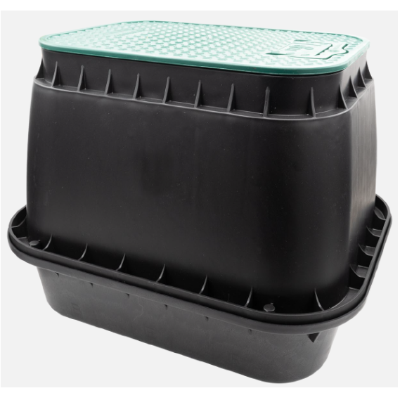 RAIN PZRM-111 Small Rectangular Valve Box ( 310mm Lid x 217mm Depth x 400mm Base )