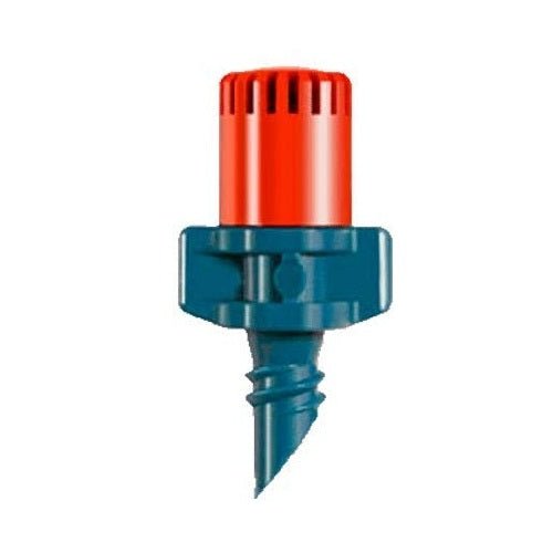 Micro Jet Sprays Full Circle Blue base and Red Cap - Irrigation Easy
