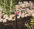 Micro Jet Sprays Full Circle Blue base and Red Cap - Irrigation Easy