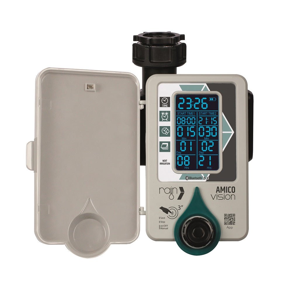 RAIN Amico Vision Single Outlet Bluetooth Tap Timer (Wifi Ready) - Irrigation Easy