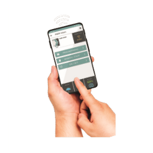 RAIN Pure Vision Bluetooth Battery Irrigation Controller (Wifi Ready) - Irrigation Easy