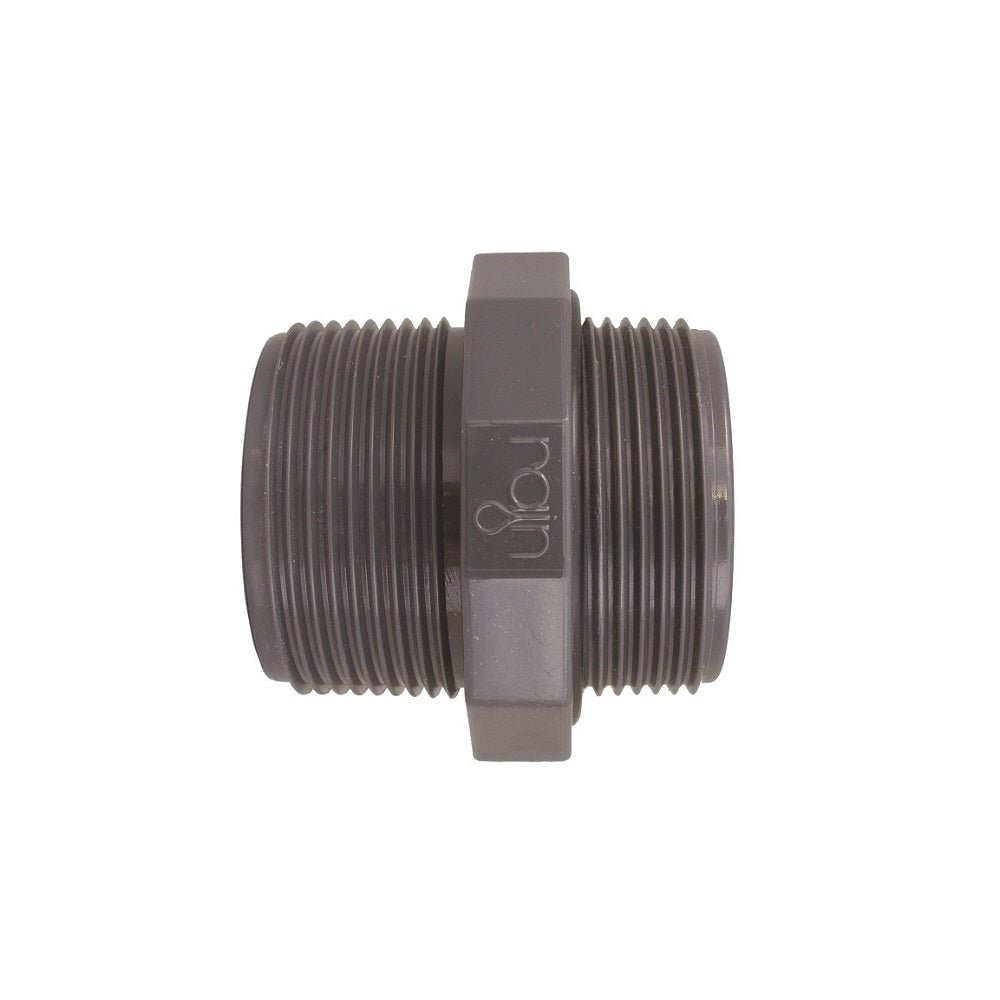 RAIN PVC Manifold Nipple with O Ring MxM - 25mm/1" - Irrigation Easy