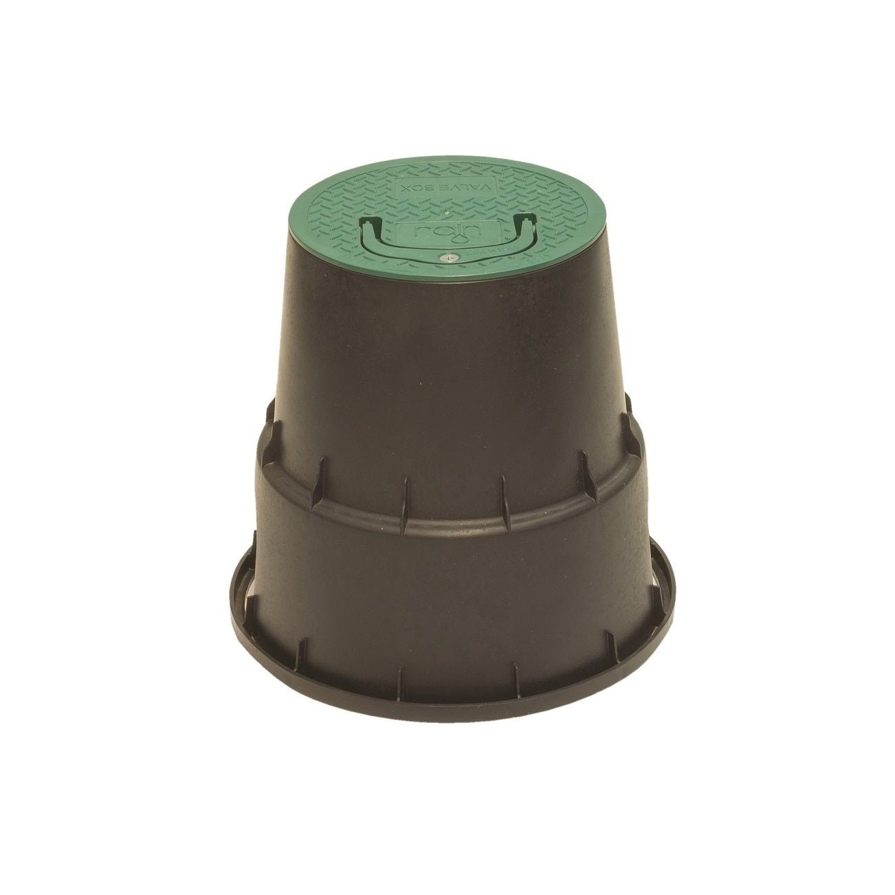 RAIN PZCM - 15 Round Valve Box ( 152mm Lid x 229mm Depth x 243mm Base ) - Irrigation Easy