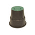 RAIN PZCM - 15 Round Valve Box ( 152mm Lid x 229mm Depth x 243mm Base ) - Irrigation Easy