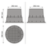 RAIN PZCM - 25 Round Valve Box ( 253mm Lid x 261mm Depth x 336mm Base ) - Irrigation Easy