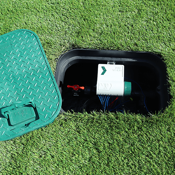 RAIN PZRM - 115 Jumbo Rectangular Valve Box ( 550mm Lid x 330mm Depth x 660mm Base ) - Irrigation Easy
