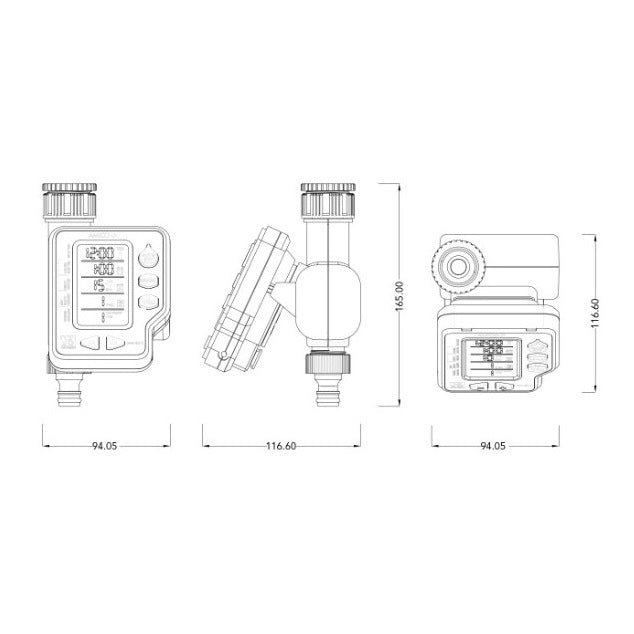 RAIN Amico+ Single Outlet Tap Timer