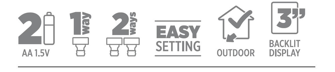 Watering Timer - RAIN Amico+ Single Outlet Tap Timer